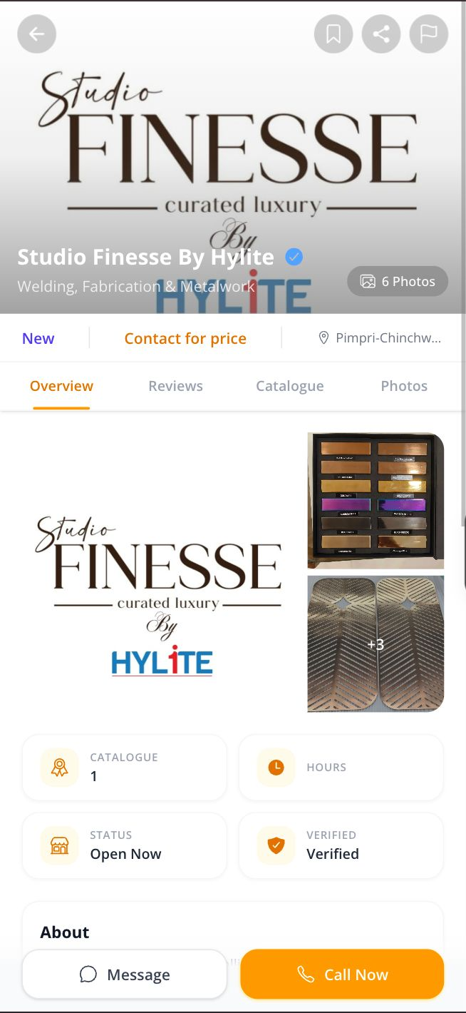 Verified provider profile on Tijarah